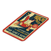 独自のレトロRock Musicマグネットの作成 マグネット (左側)