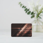 独自のレンズフレアライトを作成する 名刺 (スタンド正面)