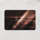 独自のレンズフレアライトを作成する 名刺 (正面)