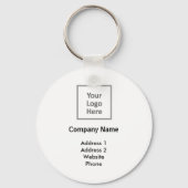 独自のロカスタムゴ会社のプロモーションの作成 キーホルダー (正面)