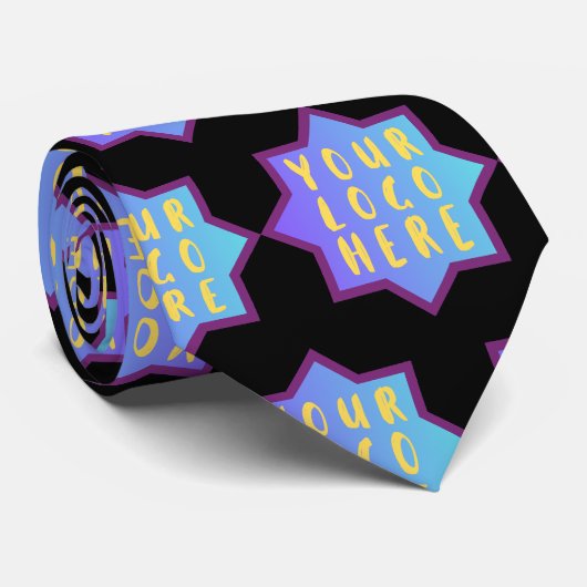 独自のロゴのプロモカラーを作成する ネクタイ (ロール)