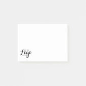 独自のロゴの追加マーケティングブランディング ポストイット (正面)