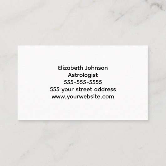 独自のロゴをカスタム作企業の成 名刺 (裏面)