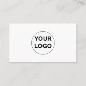 独自のロゴをカスタム作企業の成 名刺 (正面)