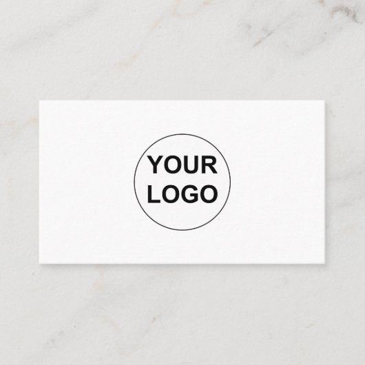 独自のロゴをカスタム作企業の成 名刺 (正面)