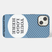 独自のロゴを作成する iPhoneケース (裏面横)