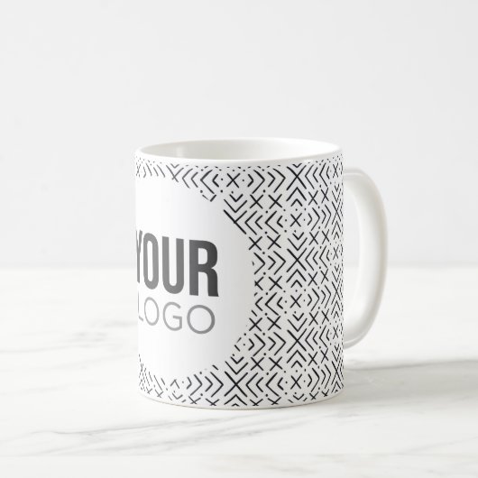 独自のロゴを作成 コーヒーマグカップ (正面右)