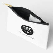 独自のロゴを追加するカスタム方法 アクセサリーポーチ (見開き)