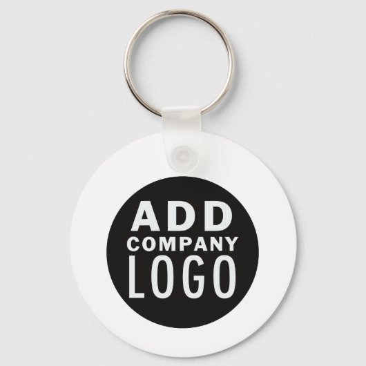 独自のロゴを追加する |カスタム キーホルダー (正面)