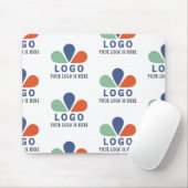 独自のロゴを追加する。装飾用クッション マウスパッド (マウス)