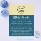 独自のロゴを追加， Christian Bible Class Advert チラシ (シングル)