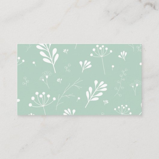 独自のロゴイメージカスタムビジネスのモダン作成 名刺 (裏面)