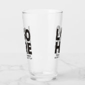 独自のロゴカスタムと文字プロモーションを作成 タンブラーグラス (左)