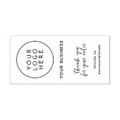 独自のロゴカスタムビジネスのモダン作成 セルフインキングスタンプ (デザイン)