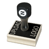 独自のロゴスタンプを作成するロゴのアップロードビジネス ラバースタンプ (スタンプ)