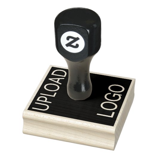 独自のロゴスタンプを作成するロゴのアップロードビジネス ラバースタンプ (スタンプ)
