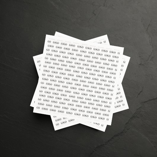 独自のロゴパターンカスタムビジネスパーティーを作成する スタンダードカクテルナプキン