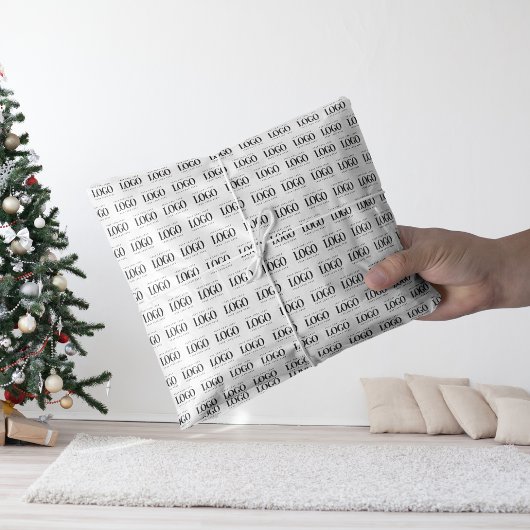 独自のロゴパターンカスタムビジネスパーティーを作成する 薄葉紙