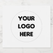 独自のロゴビールボトルラベルの作成 ビールラベル (シングルラベル)