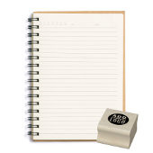 独自のロゴ会社を追加する |カスタム ラバースタンプ