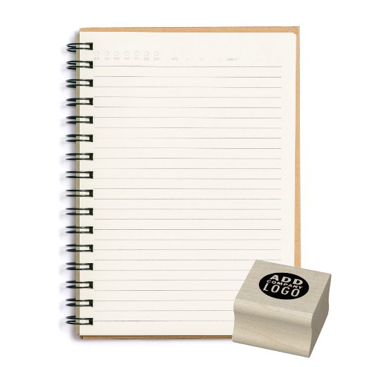 独自のロゴ会社を追加する |カスタム ラバースタンプ