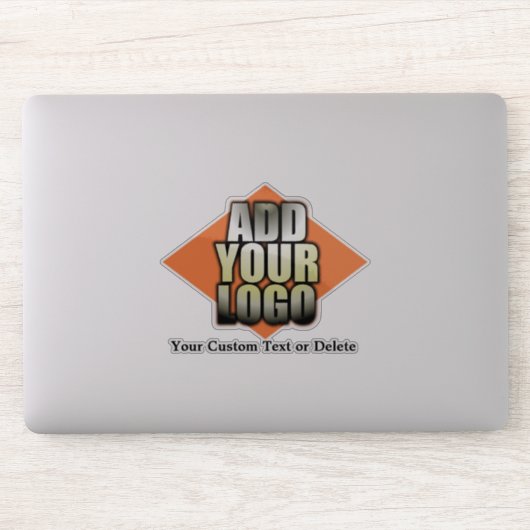 独自のロゴ追加のカスタム作成 シール (コンピューター)