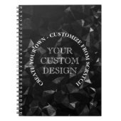 独自のロゴ/デザインを作成する ノートブック (正面)