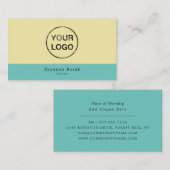 独自のロゴ、ヒンズー教、宗教を追加 名刺 (正面/裏面)