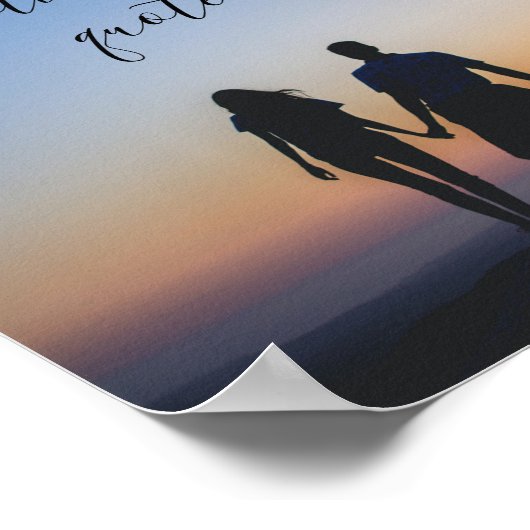 独自のロマカスタムンス引用文ポスターの作成 ポスター (角)