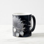 独自のロマンチックなゴシック色の花を作成する モーフィングマグカップ (正面右)