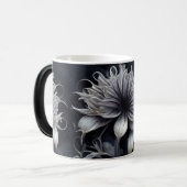 独自のロマンチックなゴシック色の花を作成する モーフィングマグカップ (正面左)