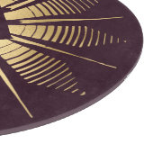 独自のワインと金ゴールド曼荼羅の作成 カッティングボード (角)