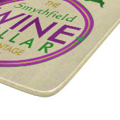 独自のワインセラーのブドウを作成パーソナライズされた カッティングボード (角)