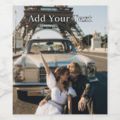 独自のワインボトルラベルを作成！ ワインラベル (シングルラベル)