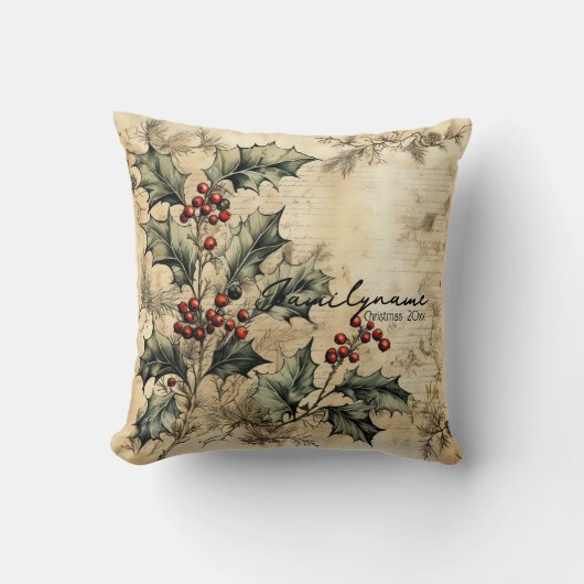 独自のヴィンテージを作成 クッション (正面)