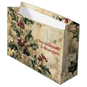 独自のヴィンテージを作成 ラージペーパーバッグ (正面アングル)