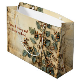 独自のヴィンテージを作成 ラージペーパーバッグ