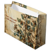 独自のヴィンテージを作成 ラージペーパーバッグ (正面アングル)