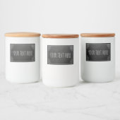 独自のヴィンテージカスタムChalkboardテンプレートの作成 フードラベル (ボトル)