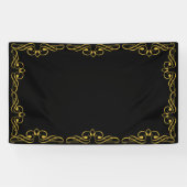 独自のヴィンテージスタイルの作成カスタム 横断幕 (横)