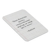 独自のヴィンテージタイプライター引用文マグネットの作成 マグネット (右側)