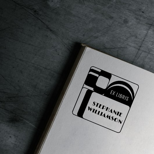 独自のヴィンテージレトロの作成ライブラリ名 セルフインキングスタンプ