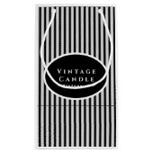 独自のヴィンテージ燭台 スモールペーパーバッグ (裏面)