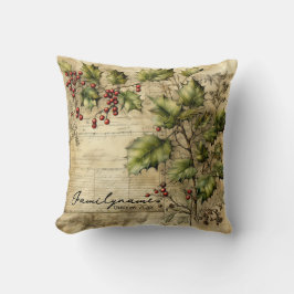 独自のヴィンテージHolly Ephemerisの作成 クッション