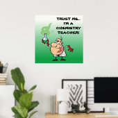 独自の不機嫌科学者の作成 ポスター (ホームオフィス)