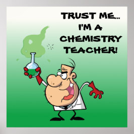 独自の不機嫌科学者の作成 ポスター