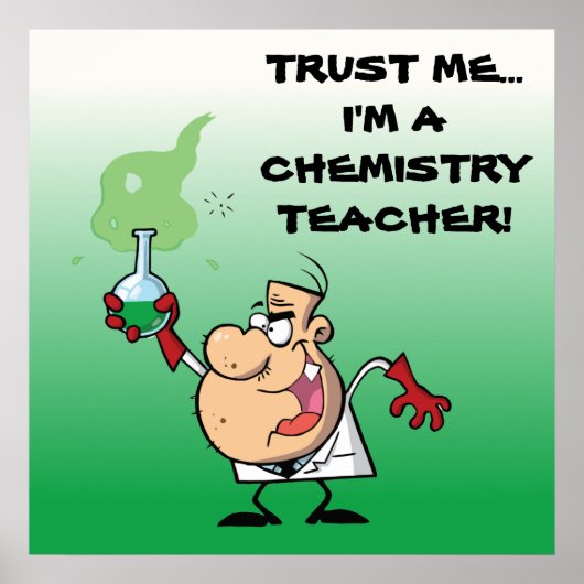 独自の不機嫌科学者の作成 ポスター (正面)