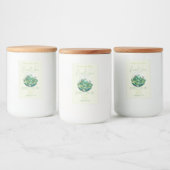 独自の丘陵緑地を作成 フードラベル (ボトル)