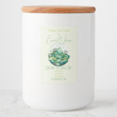 独自の丘陵緑地を作成 フードラベル (正面)