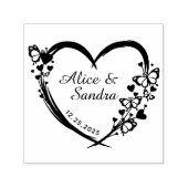 独自の丸モダン印の作成 セルフインキングスタンプ (デザイン)